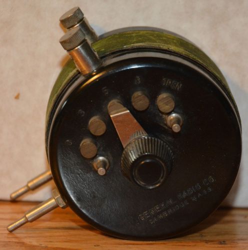 Vintage General Radio Wavemeter Coil
