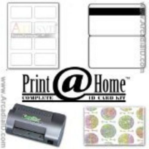 10 ID Card Kit for Inkjet Printers. Includes ID Laminator, Synthetic Teslin ID