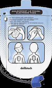 Defibtech Pediatric Defibrillation Pads