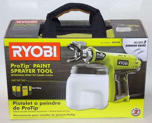 New Ryobi ProTip SSP300 Quiet Corded Reversible Sprayer w/ Quick Lock Container