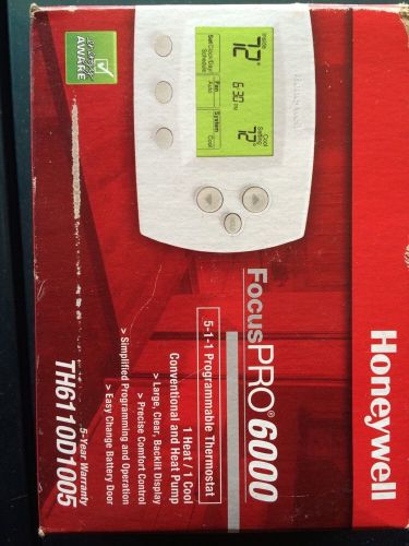 Honeywell pro 6000 t stat for sale