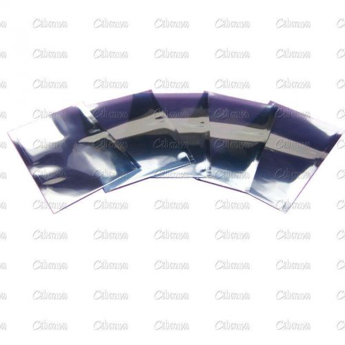 50pcs aluminized esd anti-static shielding bags 50 x 80mm 2&#034; x 3&#034; for sale