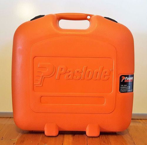 PASLODE 16-Gauge Straight Finish Nailer~CASE ONLY~Heavy-Duty Molded Plastic~NICE