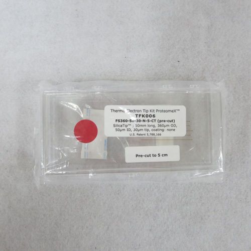 New New Objective TFK006 PicoTip Pre-Cut SilicaTip Emitter Thermo Tip Kit #C3