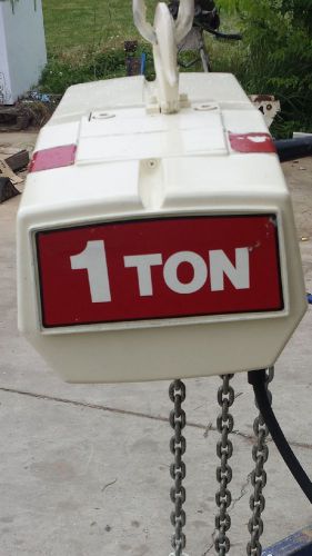 Coffing 1 ton electric hoist for sale