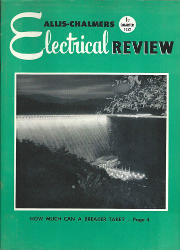 Equipment Magazine - Allis-Chalmers - Electrical Review - Q1 52 (E3026)