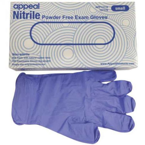 Appeal Gloves Nitrile Size Small 100/box Appeal Gloves APP13110 076335171333