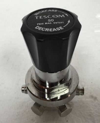 Tescom 50 Pressure Regulator 44-2861-R91-150 Max Inlet 3000PSI