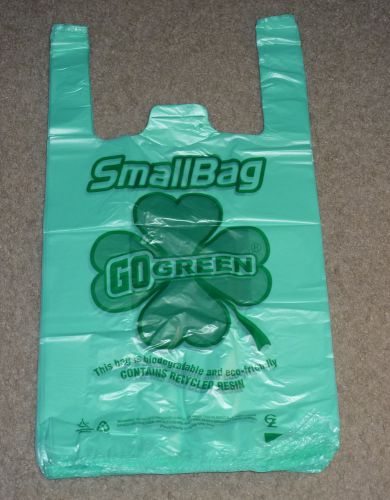 Plastic Bags Biodegradable Green 10 x 5 x 18