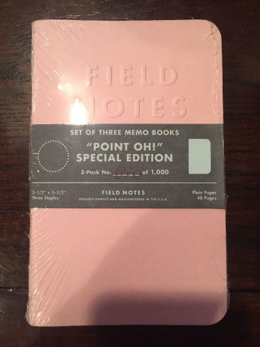 Field Notes Point oh! Special Edition 330/1000
