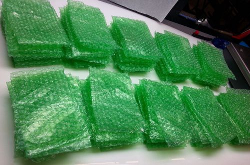 Quantity of 100 padded 5 X 7&#034; open end material component parts protection bags
