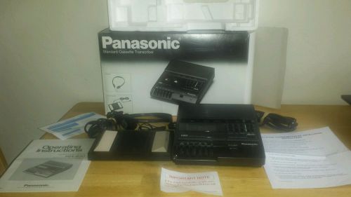 Panasonic RR-830 Standard Cassette Tape Transcriber Recorder Dictation in Box