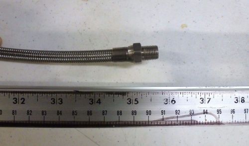 Stainless Steel Braided 36inch Hose Assembly, 1/4&#034; Tube adaptors