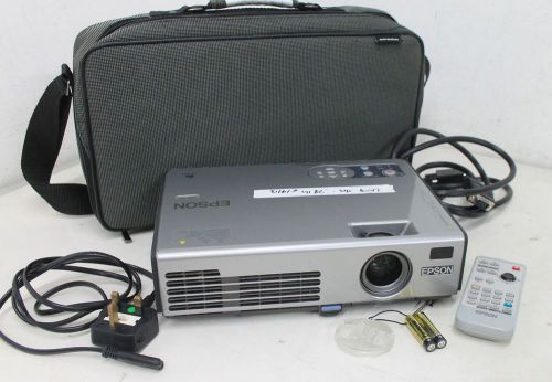 Epson emp-760 compact 2500-ansi brightness travel display media projector for sale