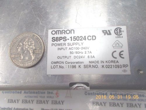 Omron S8PS-15024CD Power Supply