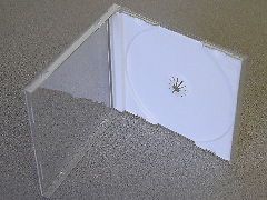 200 new 10.4mm single standard cd jewel cases with white tray sh001pk for sale