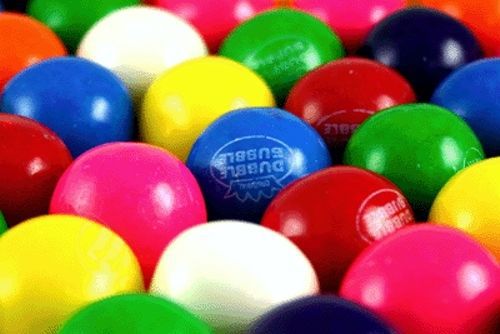 110 DUBBLE BUBBLE 1&#034; GUMBALLS vending candy gum balls bulk double tootsie