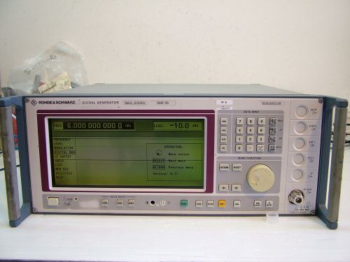 Rohde &amp; Schwartz Signal Generator SME06 5KHz - 6GHz AM FSK Patentix Ltd