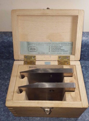 Set of 2 Large R. Jung Ag Heidelberg Microtome Blades Knives Knife In Box  #2