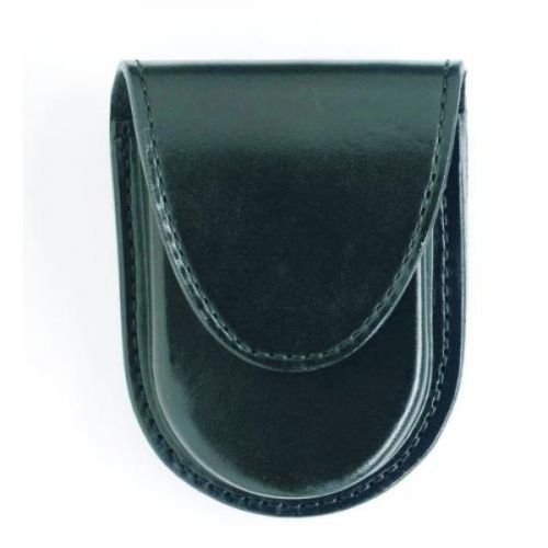 Gould &amp; Goodrich Plain - Leather Hidden Snap Round Bottom Cuff Case - B583