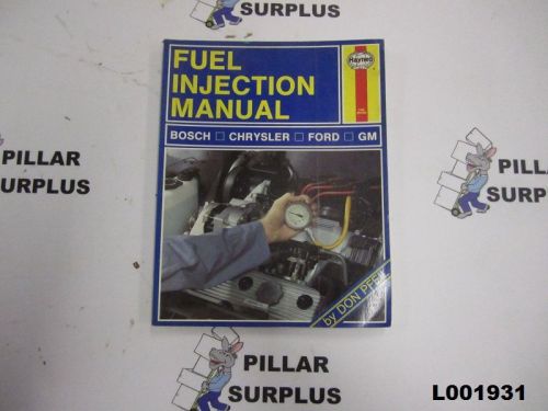 Haynes repair book fuel injection manual for sale