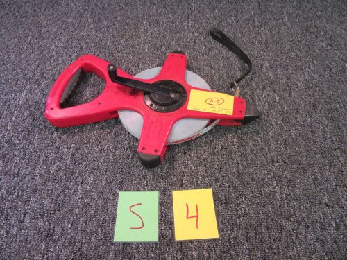 Cst berger nylon clad 50 mtape measure steel meter 82-50ma survey reel used for sale