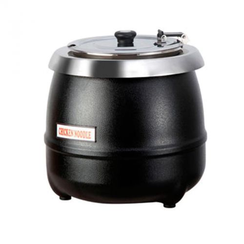 Atosa AT51588 Soup Kettle 10 liter capacity hinged stainless steel lid