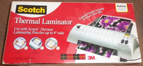 Scotch thermal laminator 9&#034; wide (tl901) brand new nib for sale
