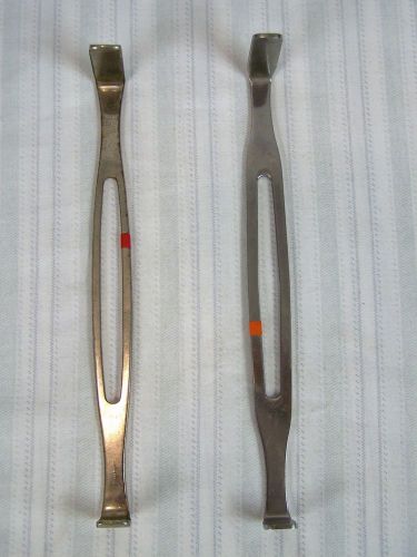 CARSTENS PILLING STAINLESS STEEL AND CHROME MEDICAL RETRACTORS VINTAGE DOCTOR