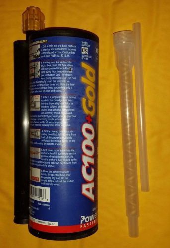 LARGE 28 Oz AC 100 + GOLD ADHESIVE ANCHORING SYSTEM All in One