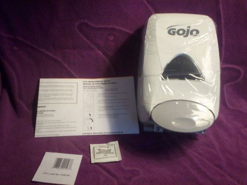 Gojo hand soap dispenser 5160-06 new foam handwash 5150-06 dove gray lock key for sale