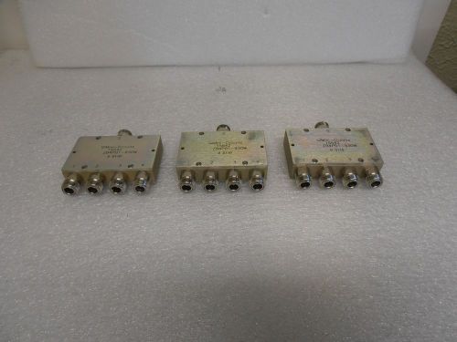 Qty (3) Mini-Circuits ZB4PD1-930W Power Splitter 1 to 4