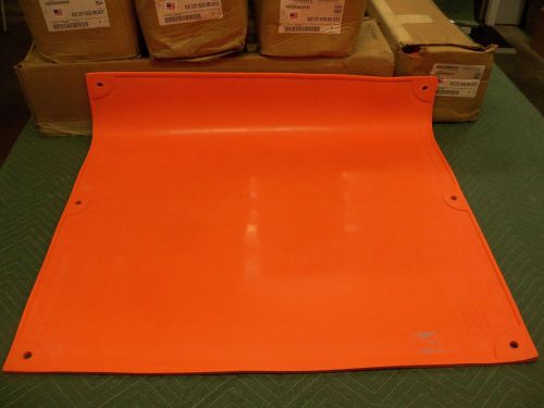 (6) Salisbury 900E Orange 36,000v Insulating Blankets 36&#034; x 36&#034; Class 4 Type II