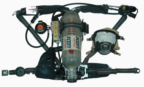 Scott 4.5 ap50 scba 2007 edition  w/ hud&#039;s &amp; rit etc..- overhauled ready to use! for sale