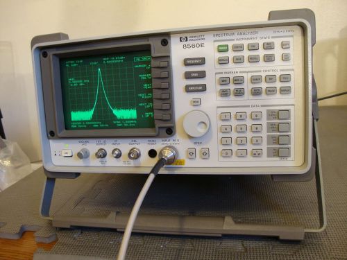Hp agilent 8560e spectrum analyzer 30hz -2.9 ghz calibrated better than 859xe for sale