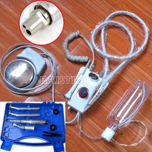 Air control dental turbine compressor + handpiece kit 3 way syringe 2 hole hot!! for sale