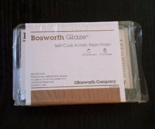 Bosworth Glaze Self-cure resin polish Dental lab supply New