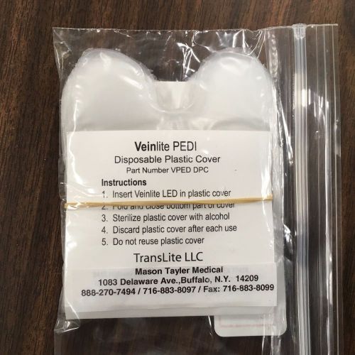Veinlite PEDI Disposable Plastic Covers - 50 Per Packet