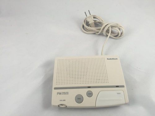 Radioshack 43-492 Replacement Intercom Unit White FM Wireless