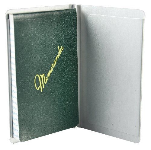 Saunders Padfolio Notepad Size, Recycled Aluminum, Silver (00882)