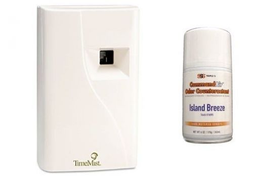 Value Bundle TimeMist Automatic Metered  Freshener with Island Breeze Refill