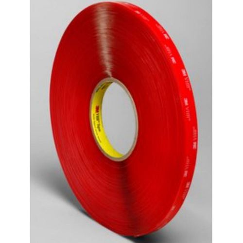 3m vhb tape 4910, 1/2&#034; x 36 yard rl, double sided clear acrylic foam tape, 40mil for sale