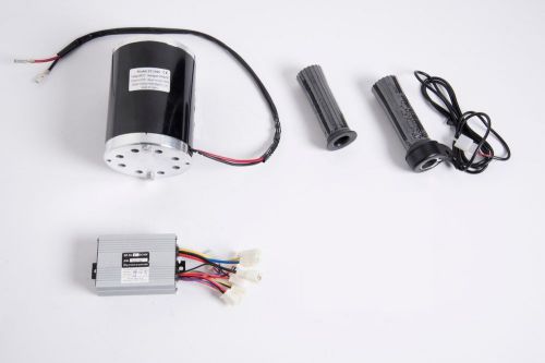 Used 1000 w 48v electric motor kit speed controller &amp; thumb throttle f scooter for sale
