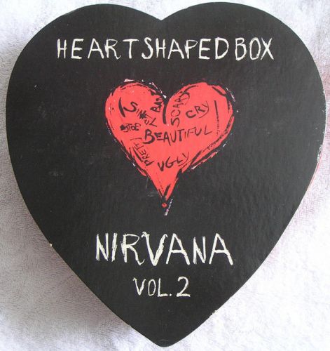 Nirvana Heart Shaped Box Vol. 2 4 CD&#039;S Boxed Set Extremely Rare