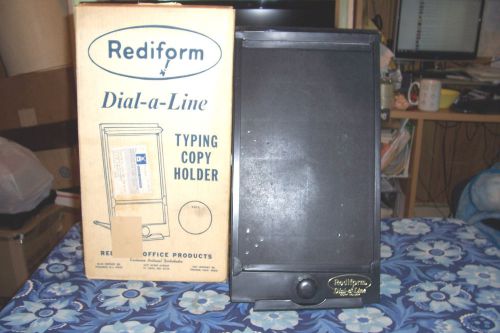 Rediform Dial A Line Vintage Typing Copy Holder - World&#039;s Simplest Copy Holder
