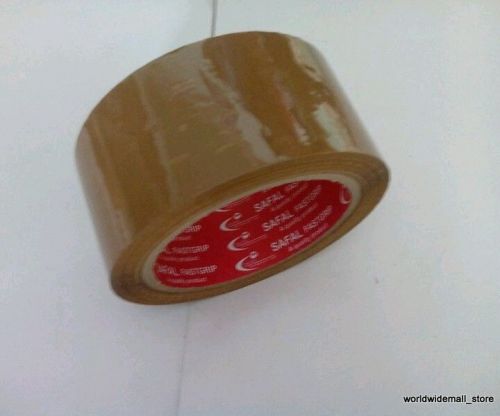 1 x roll brown packaging packing carton self adhesivetape 3 inch 100 mtr for sale