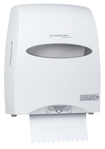 Sanitouch high capacity hard roll paper hand towel dispenser (09995), touch-free for sale