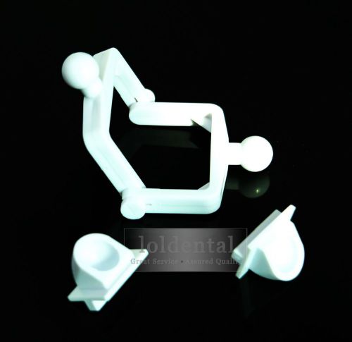 10pcs Plastic Disposable Articulator White Color Dental Lab Instrument