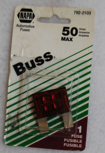MAX 50   Fuse Blade 50A 32V Fast 2-Pin Socket Tin  NAPA Cooper Bussmann