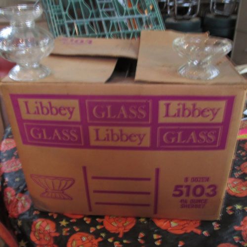 30 (thirty) Libbey 5103 4.5 Oz Sherbet Dishes Restaurant ware in original box